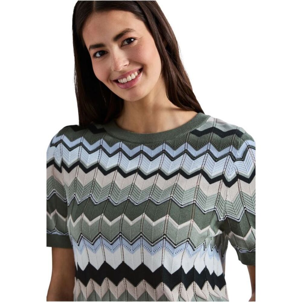 Street One Green Viscose Women's Sweatshirt